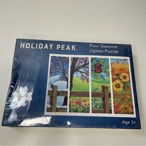 NEW Four Seasons 1000-piece jigsaw Puzzles Holiday Peak in SEALED